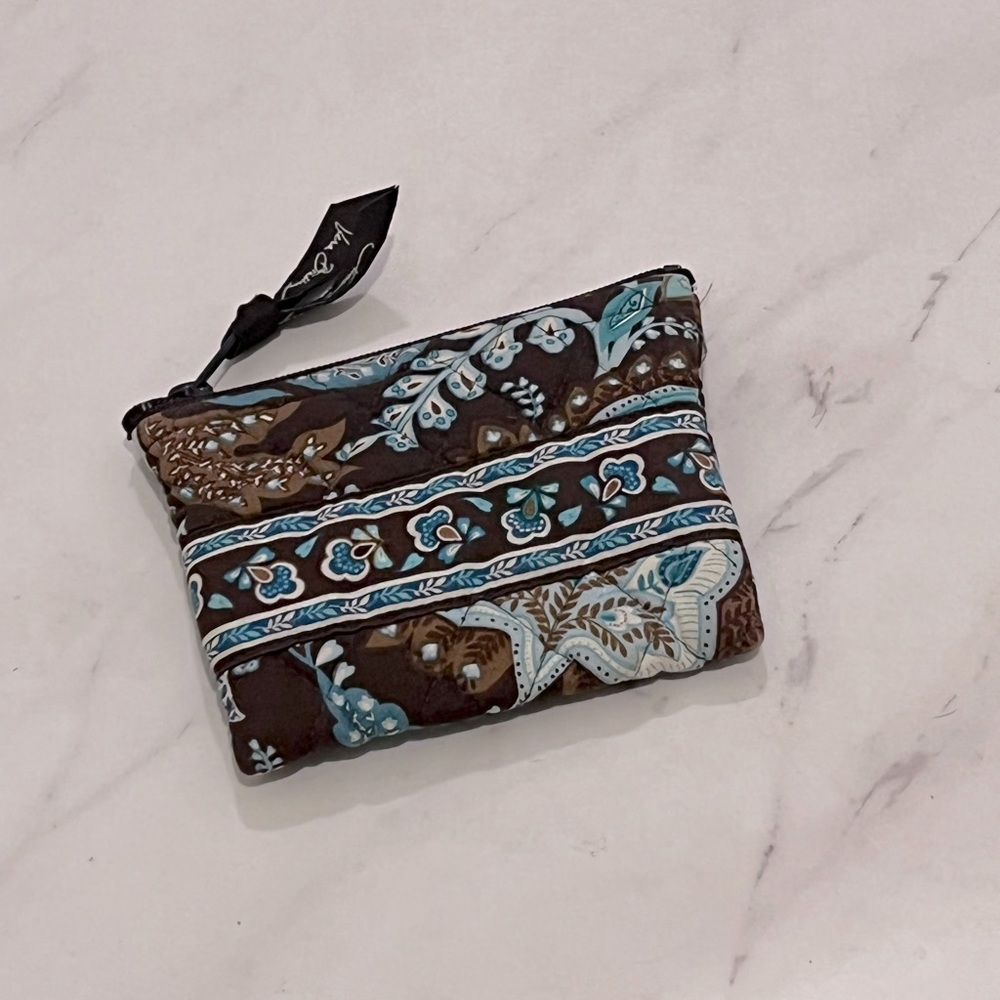 Vera Bradley | Java Blue | Small Wristlet